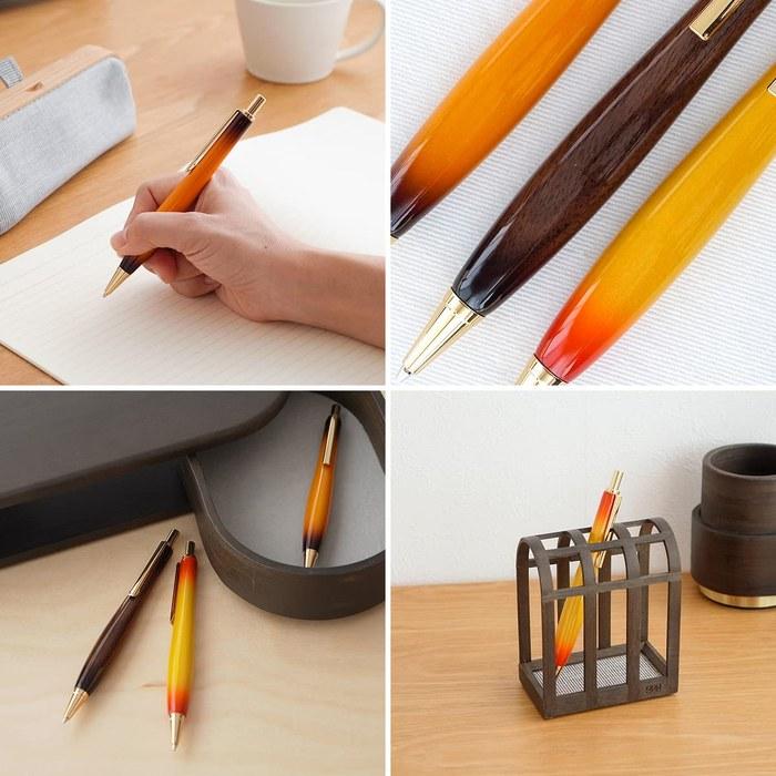 [Luminio] Wooden Mechanical Pencil 0.5mm - Sunburst (Maple Wood)