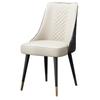 Modern Minimalist Tech Fabric Dining Chair for Home or Hotel Use