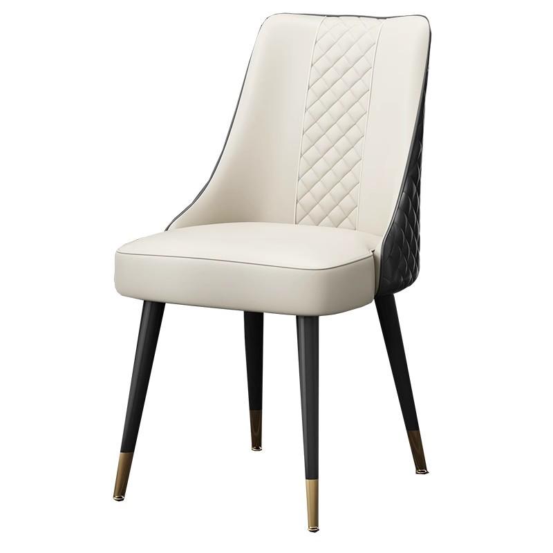 Modern Minimalist Tech Fabric Dining Chair for Home or Hotel Use