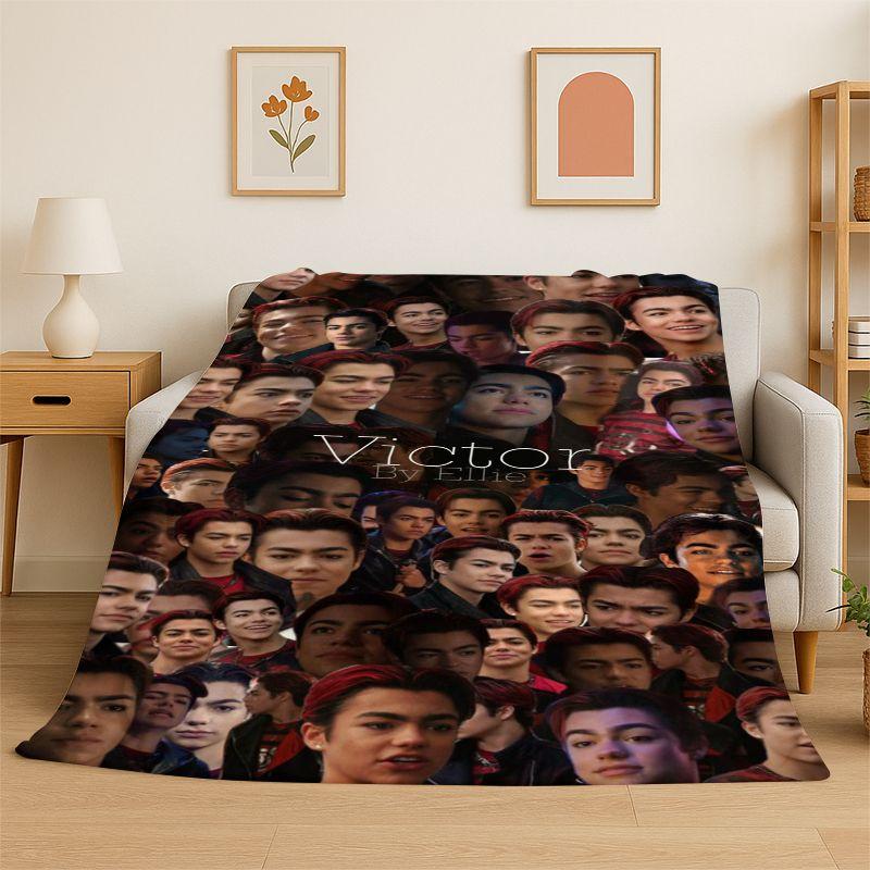 Fashion Malachi Barton Star Soft Flannel Throw Blanket,Warm Cozy Blanket for Bed,Couch,Sofa,Bedroom,Living Room,Travel,Picnic
