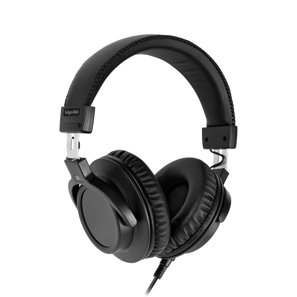Kruger&Matz DJ studio over-ear headphones, 50mm, 32 Ohm, 98 dB, neodymium