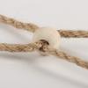 Hemp Rope Strap Pastoral Curtain Straps Strong Magnetic Hole-free Magnetic Suction Buckle Straps