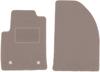 Beige Front Floor Mats For: Ford Fusion Hatchback (2005-2012)