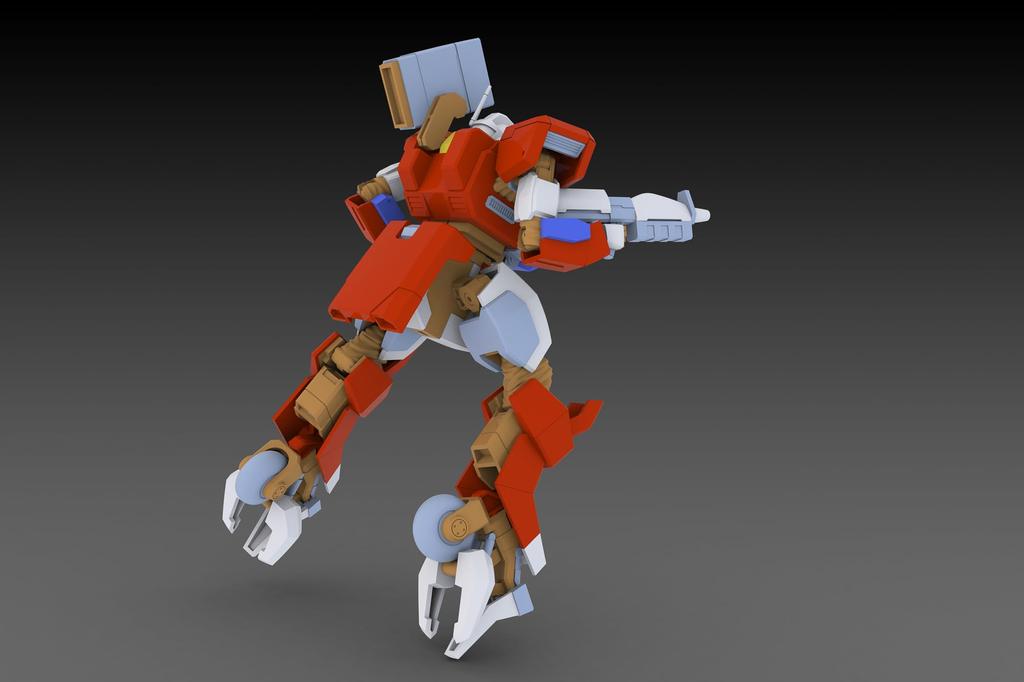 Office A 5inch Mechanism Wolf Fang Kuga 2001 TYPE01 Soryu 2P COLOR Scale Plastic Model PP230 P.M. (PLUM) 1/35 Pre-colored (Robot)