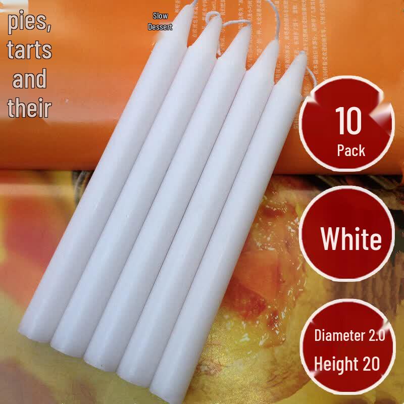 LIEI White Smokeless Odorless Emergency Candle