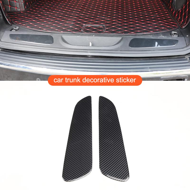 For Jeep Grand Cherokee Car Steering Wheel Dashboard Panel Cover Decoration Sticker Full Sets Interior Modification Accessories