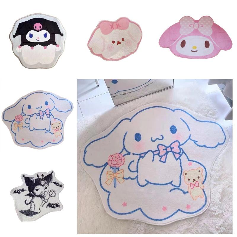 Niedlicher Cartoon Plüsch Teppich in Form für Wohnzimmer Schlafzimmer Dekoration, Polyesterfaser, Maschinenwaschbar, Lustiges Tierdesign, Verschiedene Farben und Größen