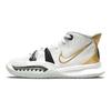 Nike Kyrie 7 GS Rings Kids Sneakers White Black Grey-Fog CT4080-101