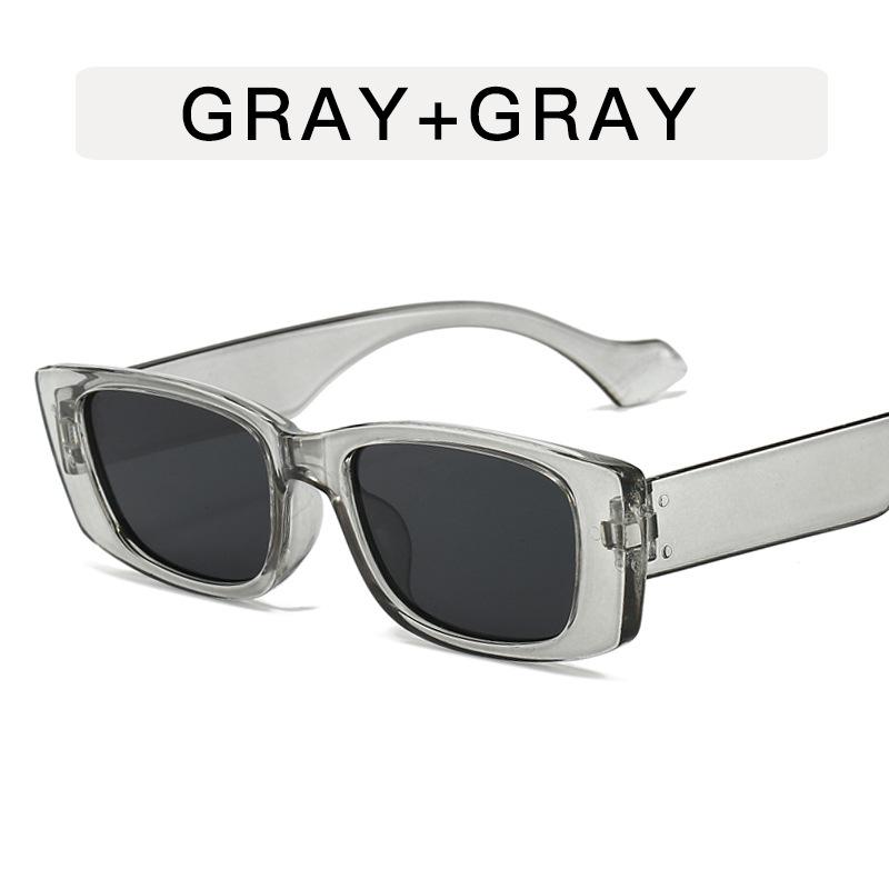 

Прямоугольные мужские солнцезащитные очки Модные трендовые защита UV400 Женские солнцезащитные очки для вождения и путешествий