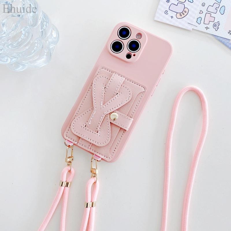 Wallet Card Strap Case for Xiaomi Redmi 15 14 Pro 13 14C 13C 15C Mi 17T 14T 15T Love Bag Crossbody Lanyard PU Leather Cover