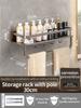 Bathroom Shampoo Shelves Hanger Shower Storage Rack Hanger Corner Shelf