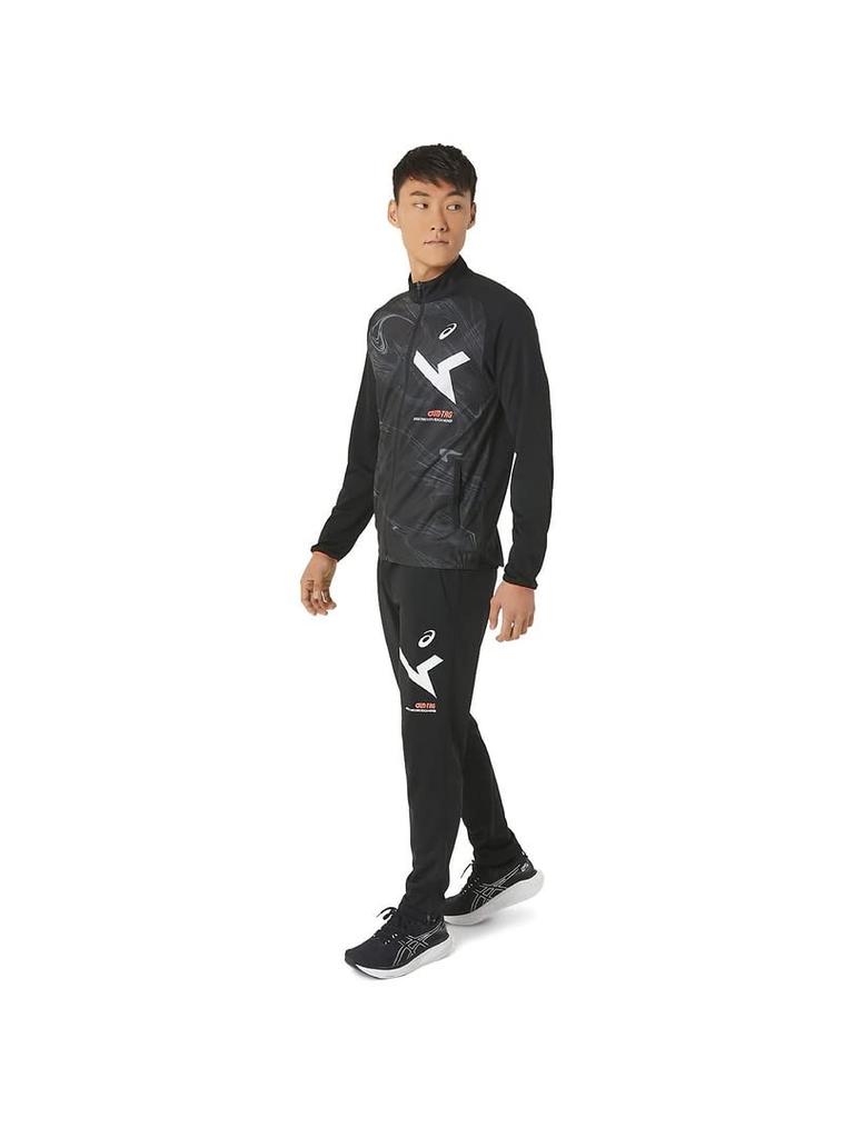 ASICS DRY STRETCH KNIT GRAPHIC JACKET 2031D995 Training Wear A-I-M Men's