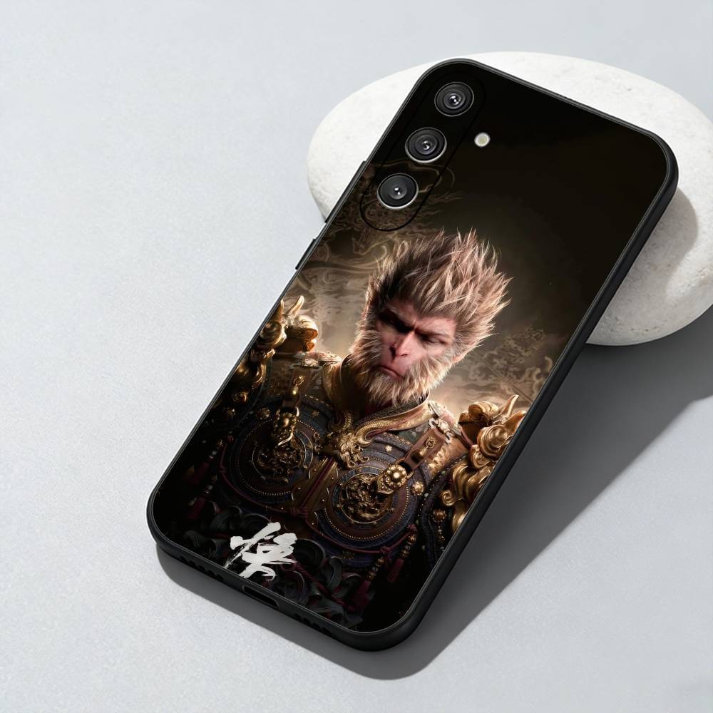 

Legend Black WUKONG SUN Phone Case For Samsung Galaxy A73,A72,A71,A70,A52,A51 Others Soft Black Cover Samsung a22 5g