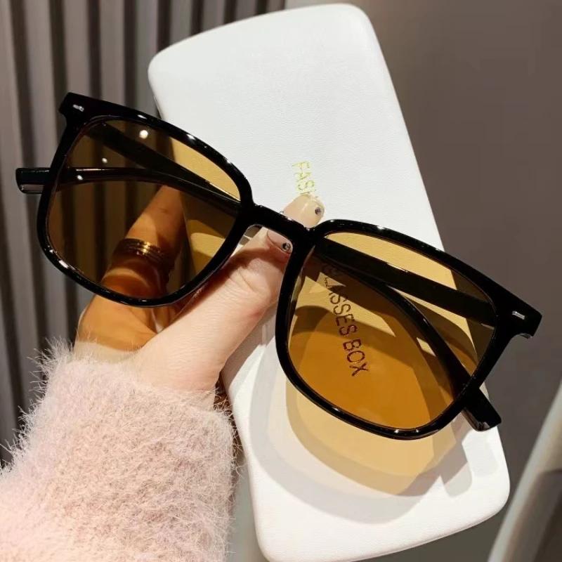 New Fashion Sunglasses Men Women Luxury Pochromic Sun Glasses Stylish Chameleon Anti-glare Driving Shades UV400