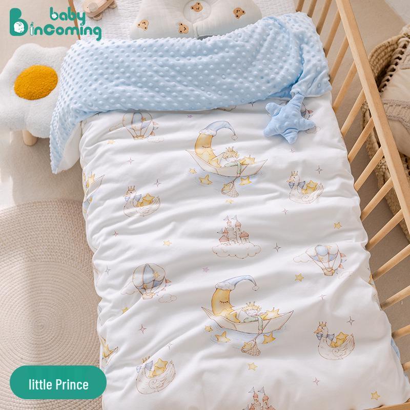 Mulberry Silk Baby Swaddle Blanket - Newborn, Autumn/Winter, Wrap-around Style 120x150cm