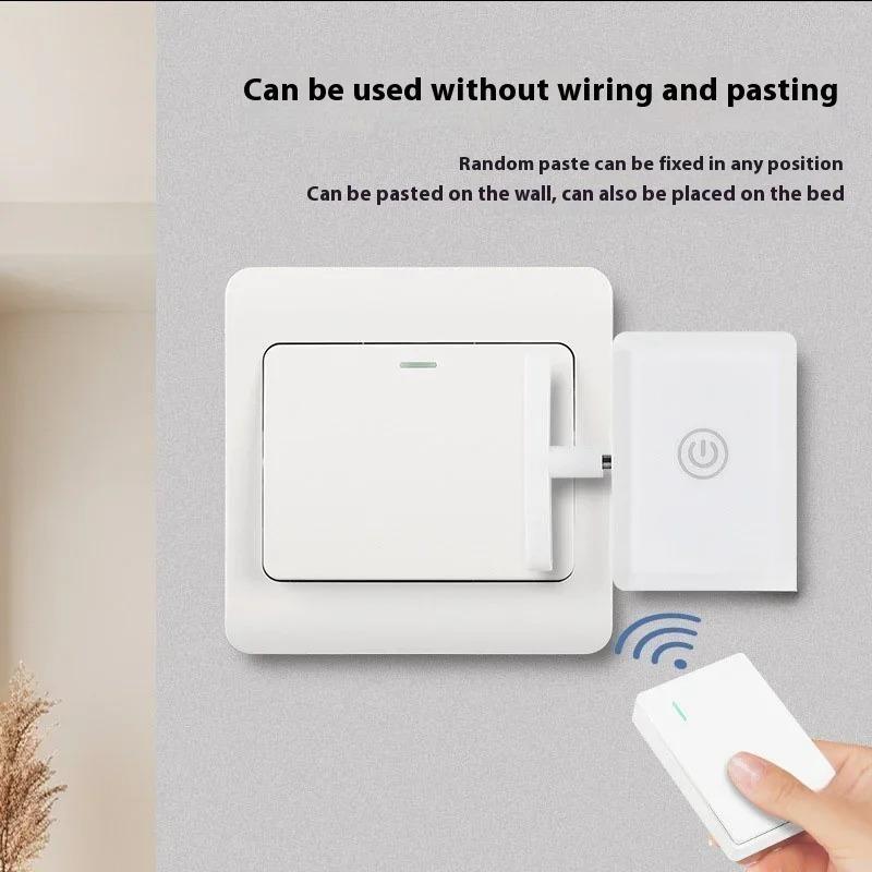 USB Rechargeable Wireless Control Light Switch Off Tool Automatic Button Pusher Intelligent Lazy Remote Control Switch