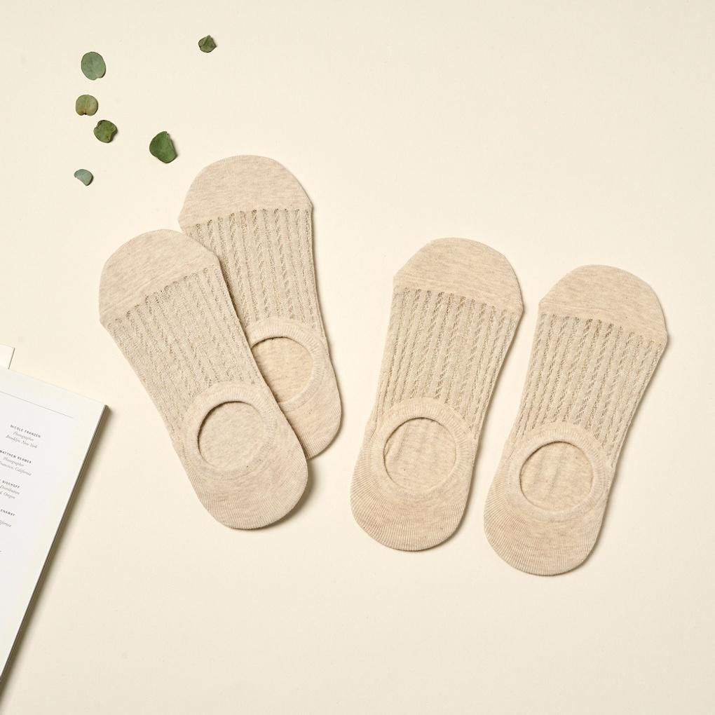 

Breathable Mesh Slippers 4-Pair Set_Oatmeal (Net)_DY0525040