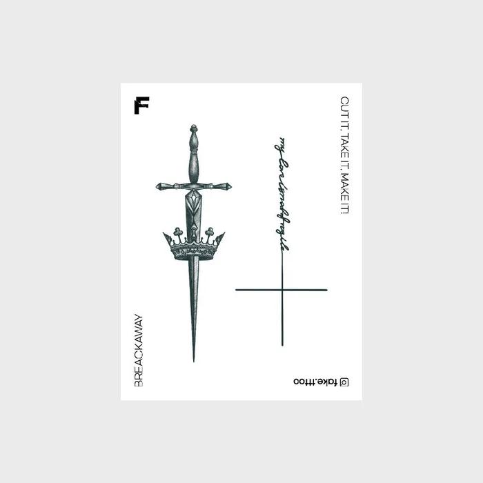 

Egoism tattoo stickers