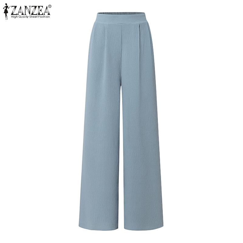 ZANZEA Womens Sleeveless Tank Tops and Pants Casual Two Piece Suit Sets