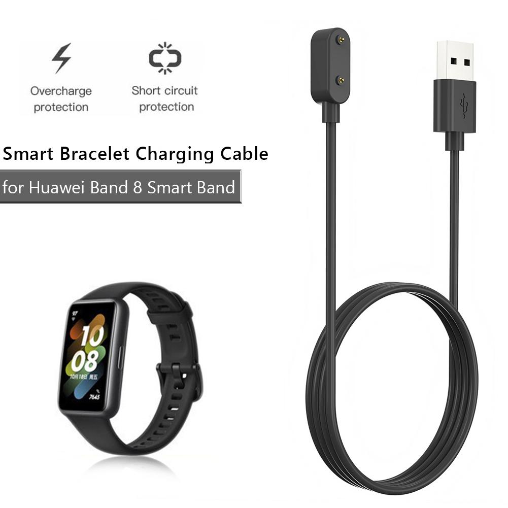 Smartwatch Charging Wire 100cm USB Wrist Watch Charging Cable Replacement Highly Stable Accessories for Huawei Band 8 Smart Band