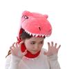 Cute Dinosaur Head Hat Cosplay Headgear Animal Warm Hat Party Hats PP Cotton