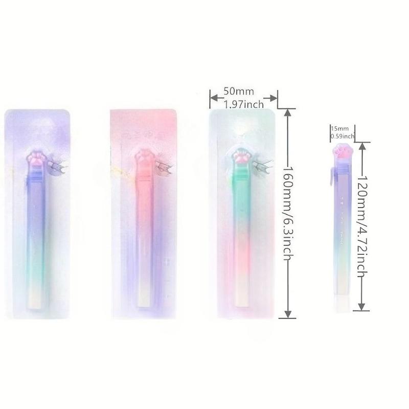 1pcs Push Pull Rubber Eraser  Kawaii Cat Paw Design Cute Eraser for Kids Students and School Supplies Gift Stationery