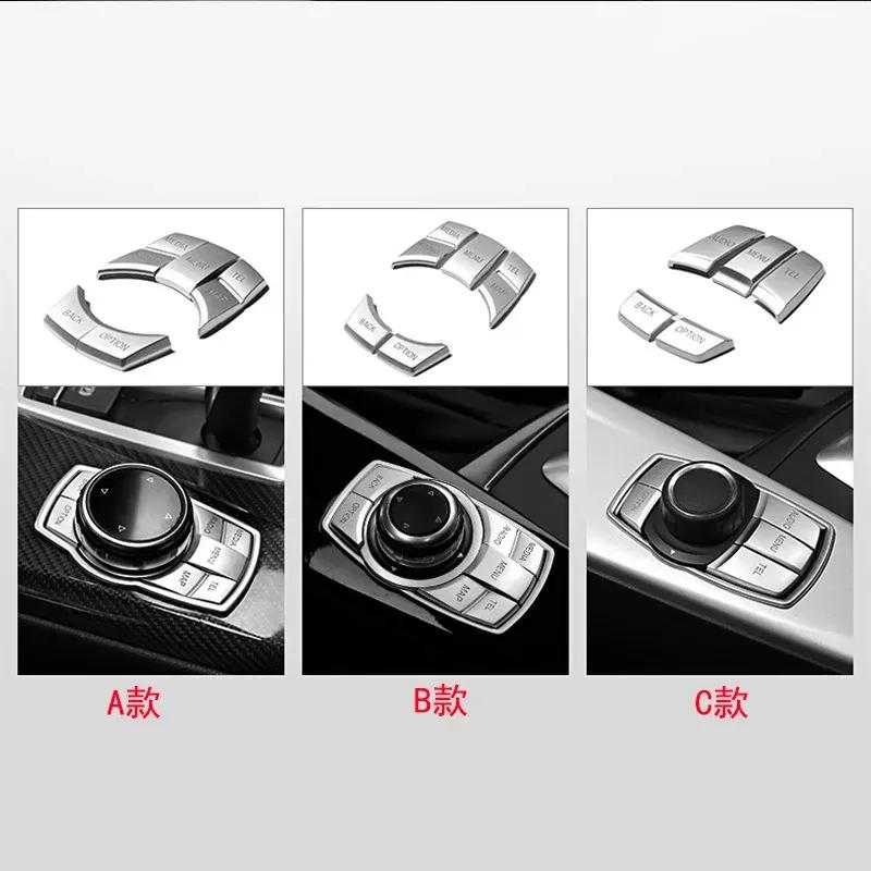 Chromování ABS iDrive Center Multimediální lišta krytu tlačítka pro BMW Pro BMW F30 F10 F20 F22 F34 F32 F15 F25 F48 X1 X3 X4 X5 X6