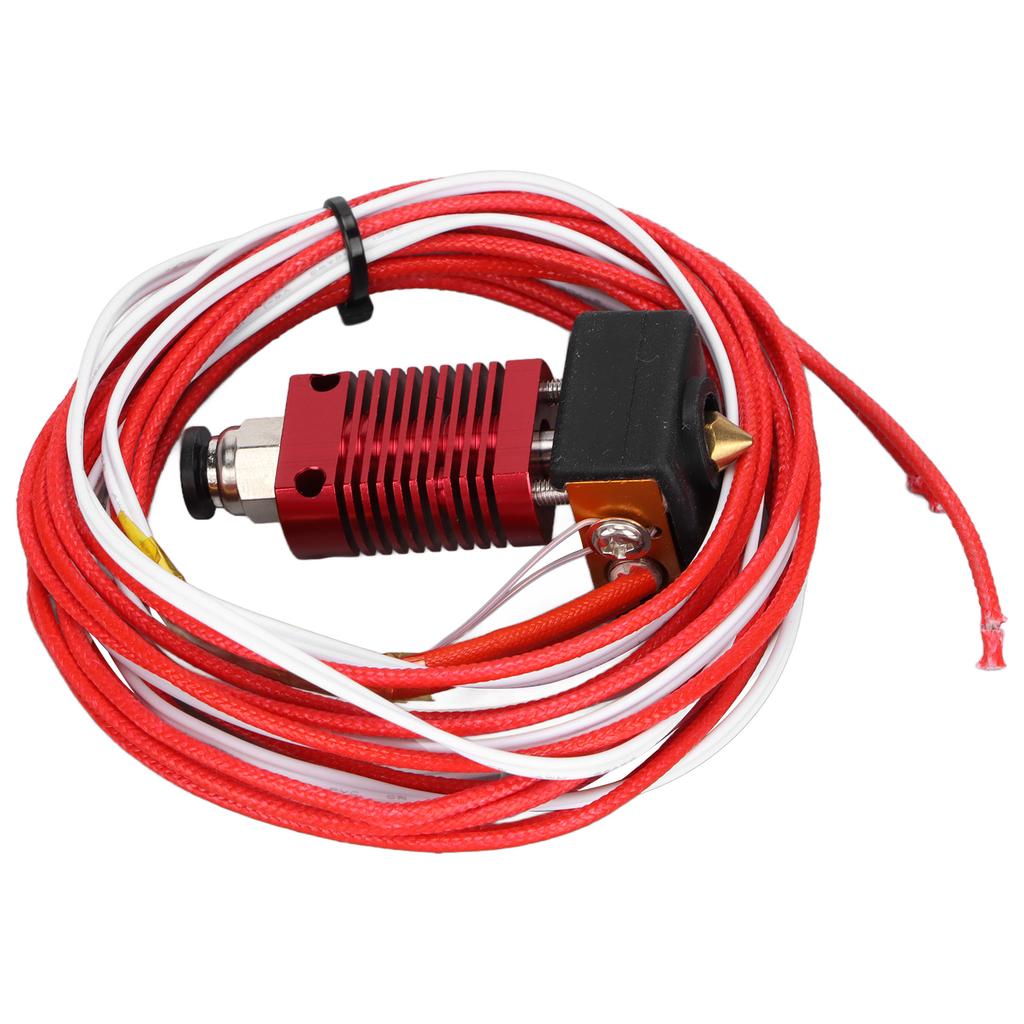 3D Printer Nozzle Parts Pluggable Thermistor Silicone Cover 3D Printer Extruder Hot End Kit 12V