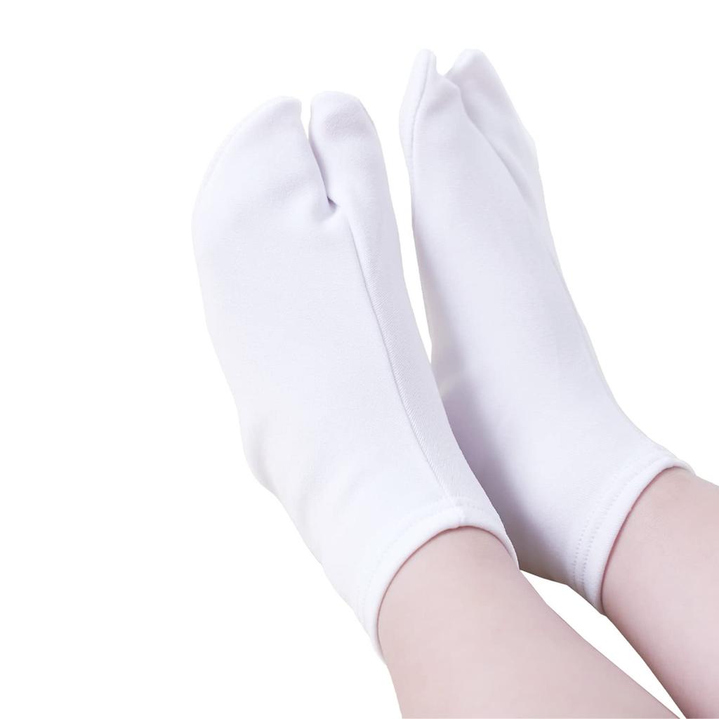 Ametomari tabi stretch white rubber opening anti-slip suitable sizes 11cm 30cm easy on off no hooks sock type stretchy unisex comfortable adults mens