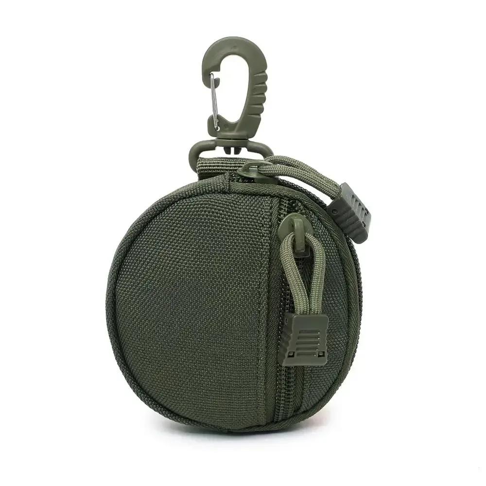 1pc Portable Dog Treat Bag Tactical Durable Lightweight Food Pet Pouch with Rotatable Carabiner for Puppy Pet Supplies