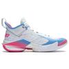 Li-Ning Air Strike 10 Cushioning Support Stability Anti-Slip Mid-Top Basketball Shoes Men Basketball Shoes Standard-White Sky-Blue ABAT089-16
