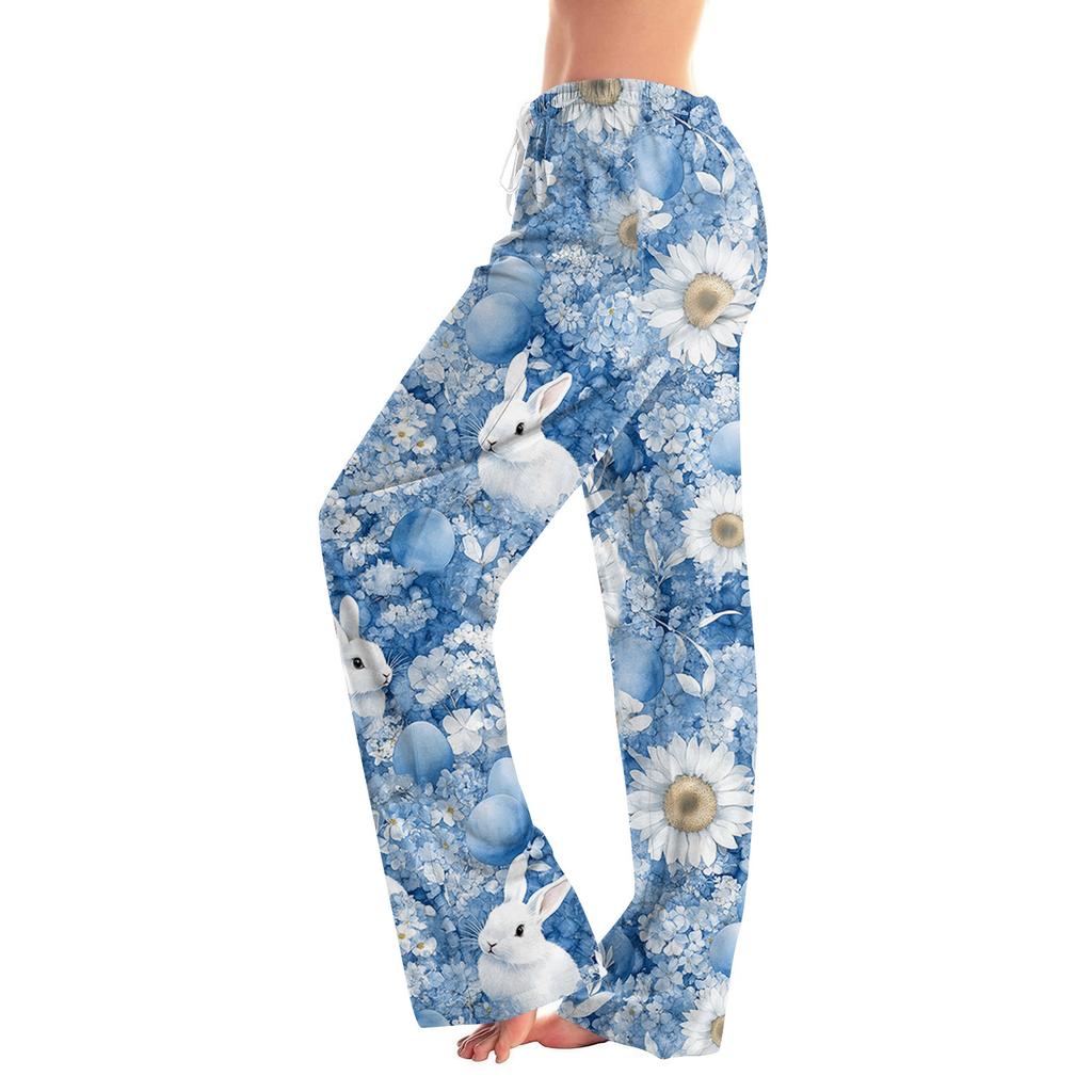 Women's Fashion Loose Casual Printed Casual Pants