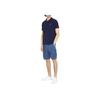Stone Island Solid Color Brand Logo Short Sleeve Polo Shirt Men polo shirts Dark-Blue 10152SC67-A0020
