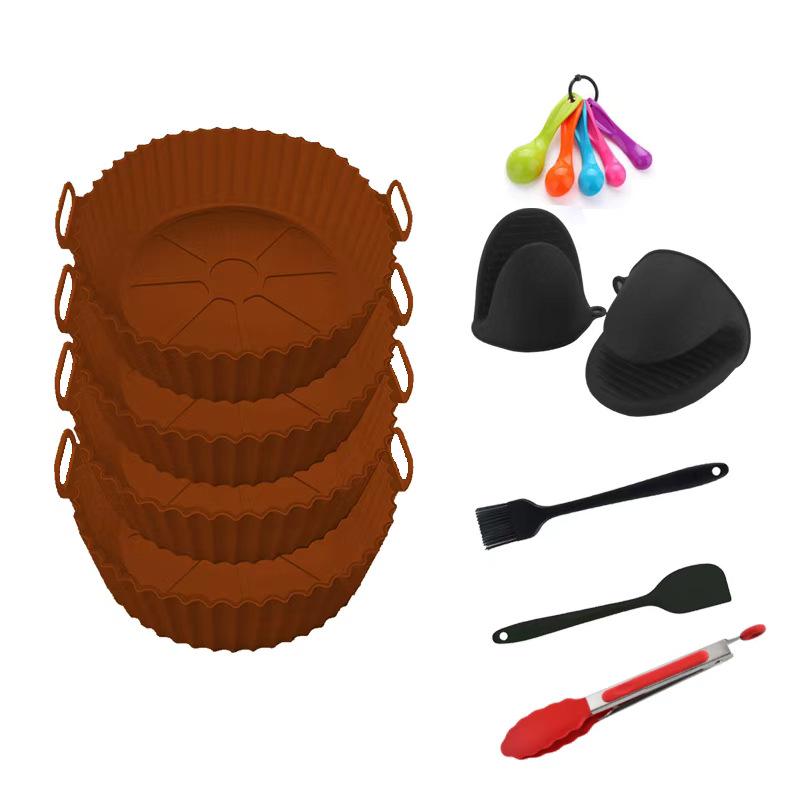Silicone Air Fryer Baking Mat - Hot-Selling Household Oven Tray