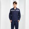 Spring/Autumn Long Sleeve Reflective Workwear Set for Auto Repair and Construction