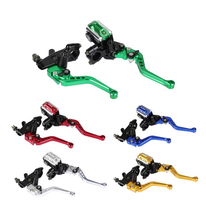 7/8" 22mm Motorcycle Universal CNC Hydraulic Brake Lever Clutch Master Cylinder Motocross Brake Pump Handle for Honda Yamaha