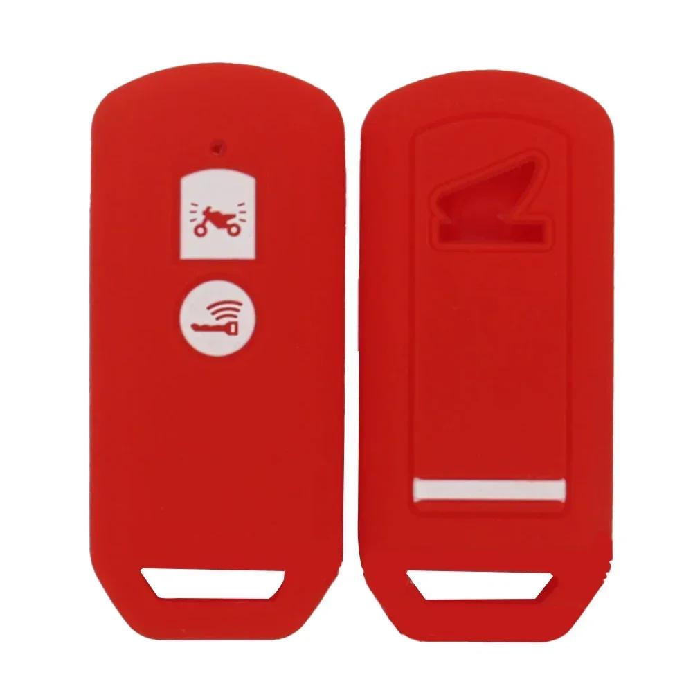 Silicone Key Case For Honda For PCX 150 For X-ADV SH125 Scoopy SH300 For 125 300 2016-2018 2 Buttons Motor Scooter