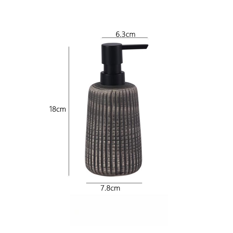 Bathroom Kitchen Detergent Pump Dispenser Cosmetics Gel Holder Jar Ceramic Liquid Lotion Dispenser Shampoo Soap Containers