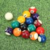 16PCS Eco‑friendly 38MM Resin Children Billiard Ball Toy Mini Pool Table Accesssory