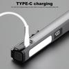 LED+SMD Medical Handy Pen Light with Pen Clip Work Inspection Flashlight 120LM Medical Pen Pupil Lamp 400mAh for Nursing Student