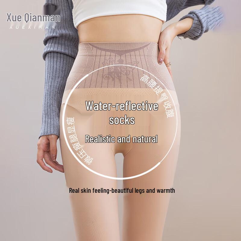 Женские термолеггинсы и колготки Xue Qiman с эффектом мерцания One Size