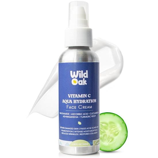 WildOak 5% Vitamin C | Reduces Acne Scars, Hyperpigmentation & Dullness | Repairs & Hydrates Skin | Lightweight, Non-Greasy Formula | 100ml
