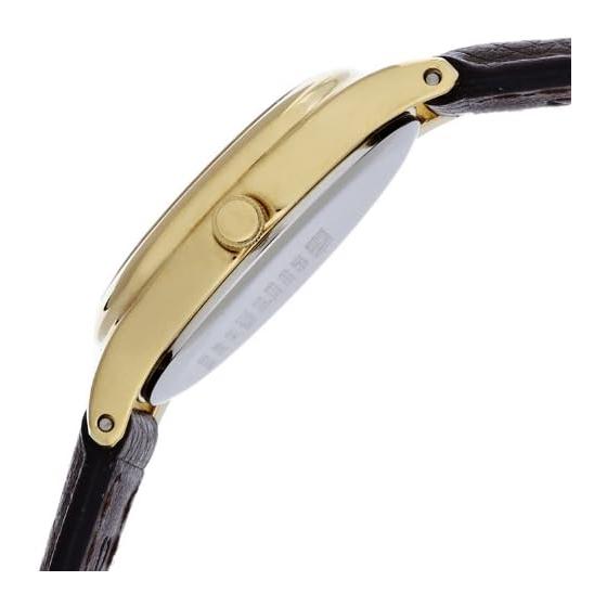 [CITIZEN] Women's Watch RS26-0031C (Solar Tech/Cowhide Band/Simple Design) Gold Color Case Arabic Numeral Dial Case Size 24.2mm Brown Brown