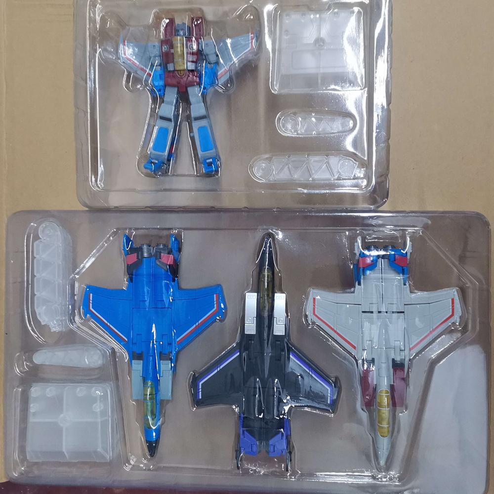 JINBAO FG04 FG0103 Transformation Toys G1 Starscream Thundercracker Skywarp F15 DS01 Anime Action Figure Model Deformation Robot