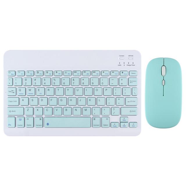 All-in-One Wireless Keyboard & Mouse Set for Tablets and Phones: Compatible with iPad, Huawei, Xiaomi, Vivo for Office Typing.