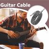 Electric Guitar Cord 10 Ft Instrument Cable For Electric Guitar Straight Connector Professional Shielded Wire For Keyboard