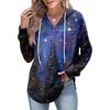 Women's Fashion Women's Lightweight Long Sleeve Pullover With Pockets Preppy Graphic Hoodie