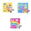Baby 3D Großes Stoffbuch Englisches Alphabet Zahl Erleuchtung Reißt Nicht Schlecht Soundpapier Spielzeug