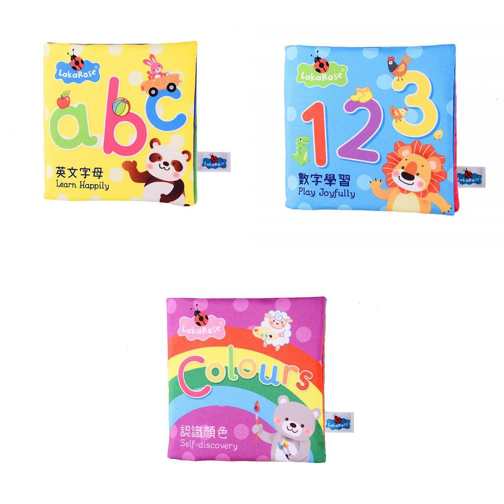 Baby 3D Großes Stoffbuch Englisches Alphabet Zahl Erleuchtung Reißt Nicht Schlecht Soundpapier Spielzeug