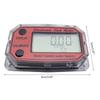 Digital for Turbine Flow Meter Digital LCD Display Oil Fuel Flowmeter Measure Die sel Kerosene Gasoline Meter Display Ch